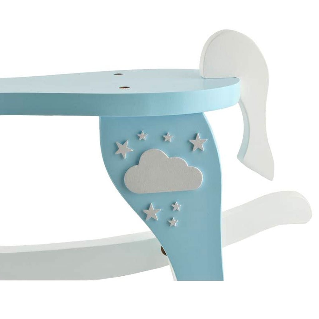 Cavallo A Dondolo In Legno Dettagli