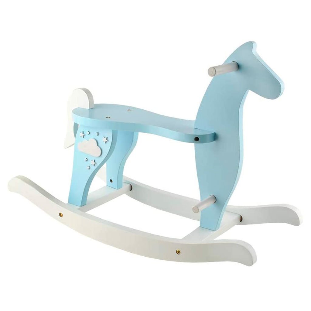 Cavallo A Dondolo In Legno Per Bambini