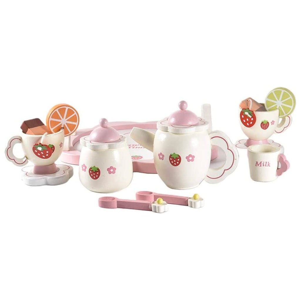 Servizio Da Te Giocattolo In Legno Per Bambini