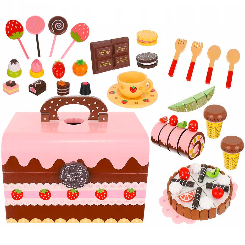 Torta Giocattolo Con Cofanetto