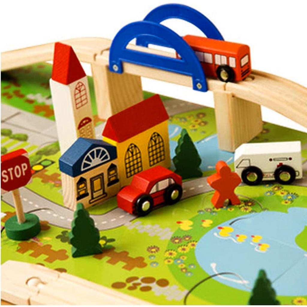 Pista Treno In Legno Per Bambini Particolari