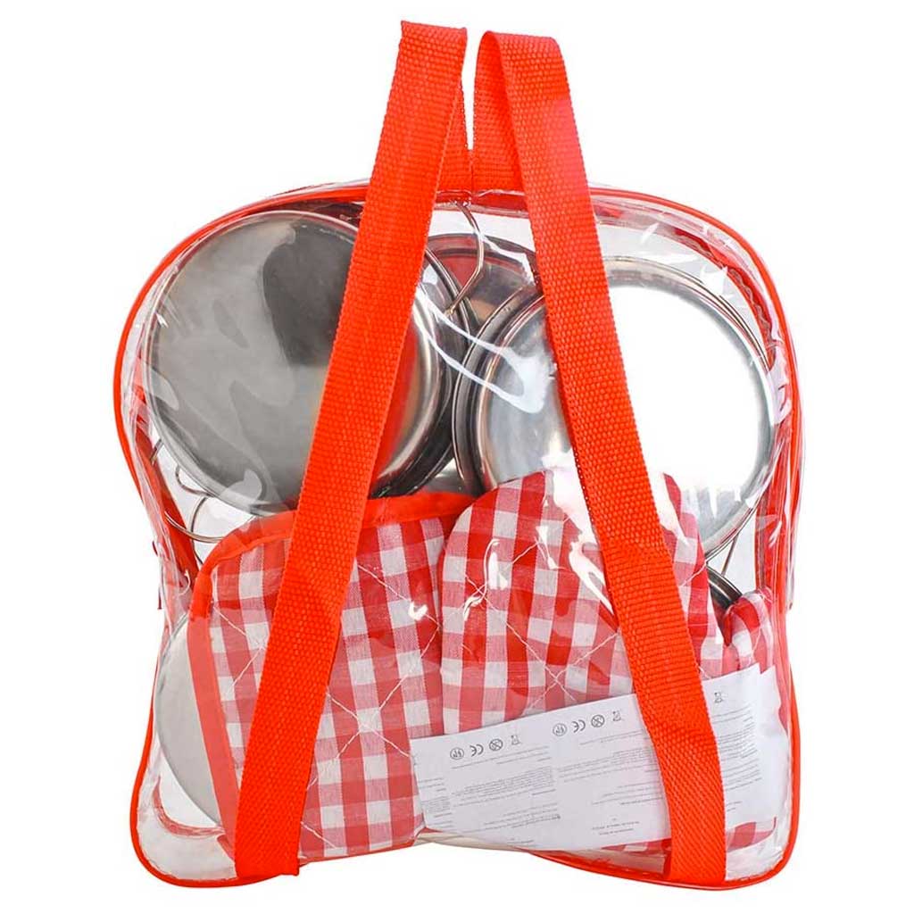 Pentole Giocattolo Con Zainetto