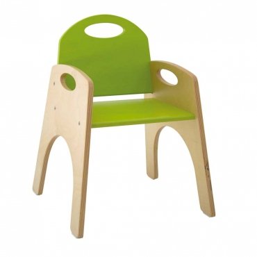 Poltroncina Per Bambini Fantalandia Multicolore In Multistrato Di Betulla