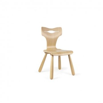 Sedia Per Bambino Joker Multicolore In Legno Di Faggio