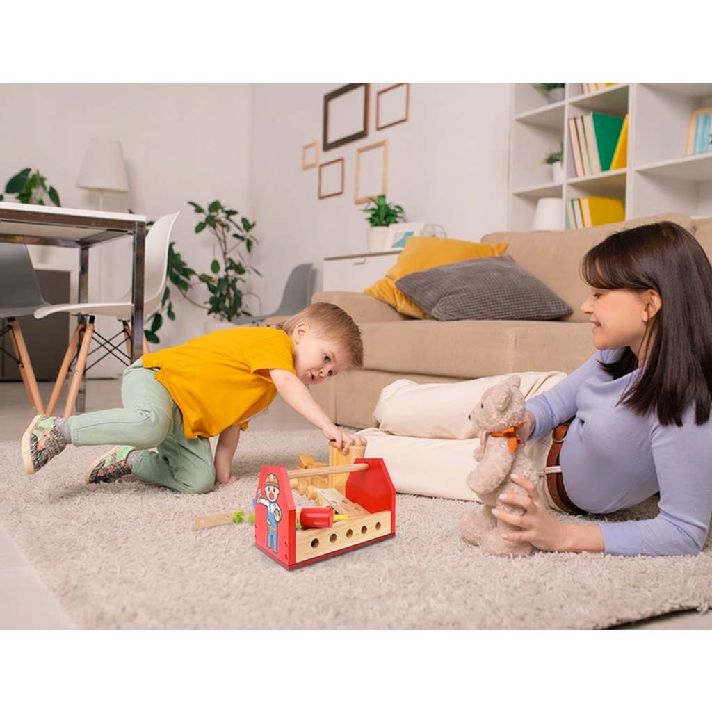 Cassetta Attrezzi Bambini In Legno