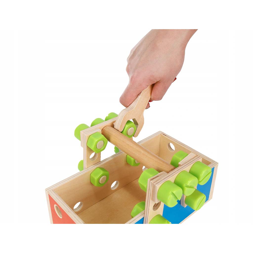 Cassetta Degli Attrezzi Per Bambini In Legno