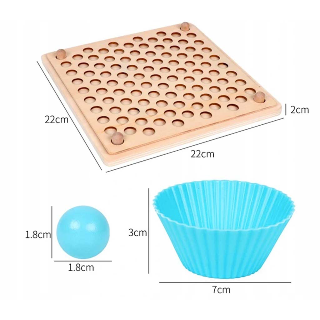 Gioco Palline Colorate Misure