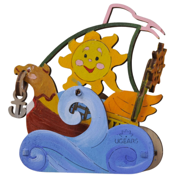 Modello 3d Da Colorare In Legno