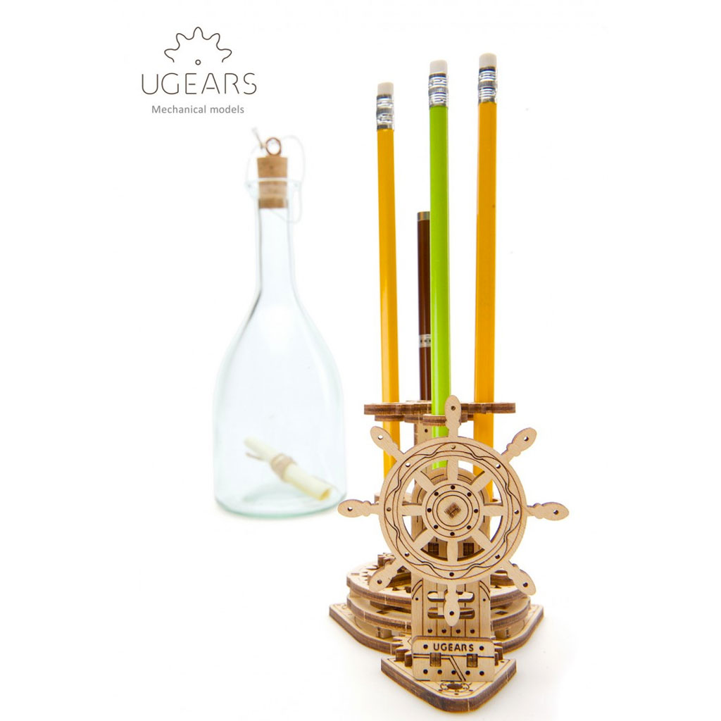 Portapenne Da Scrivania In Legno Ugears