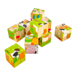 Puzzle Bambini Cubi Legno Mylearningtower