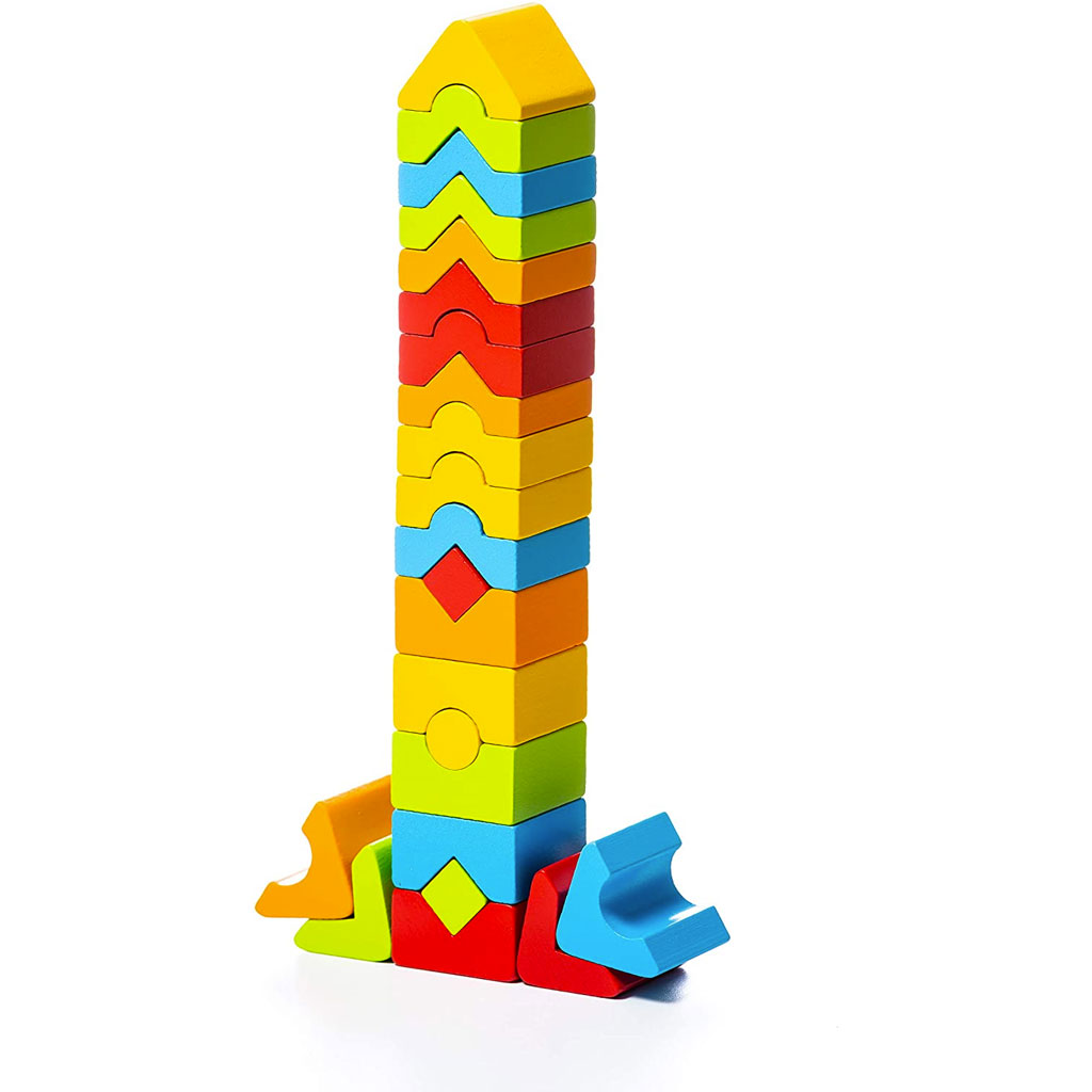 Gioco Torre Di Legno Cubika