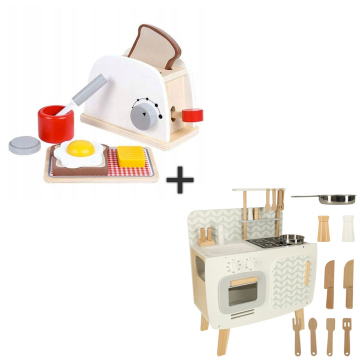 Cucina Giocattolo + Tostapane