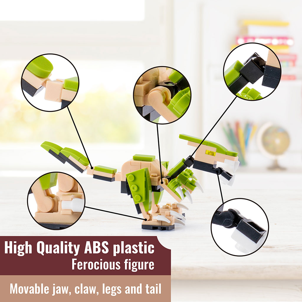 Deinonychus Lego Compatibile 4kiddo Dettagli.jpg