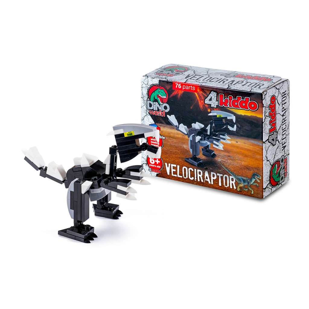 Velociraptor Lego Compatibile 4kiddo Modellino Scatola.jpg