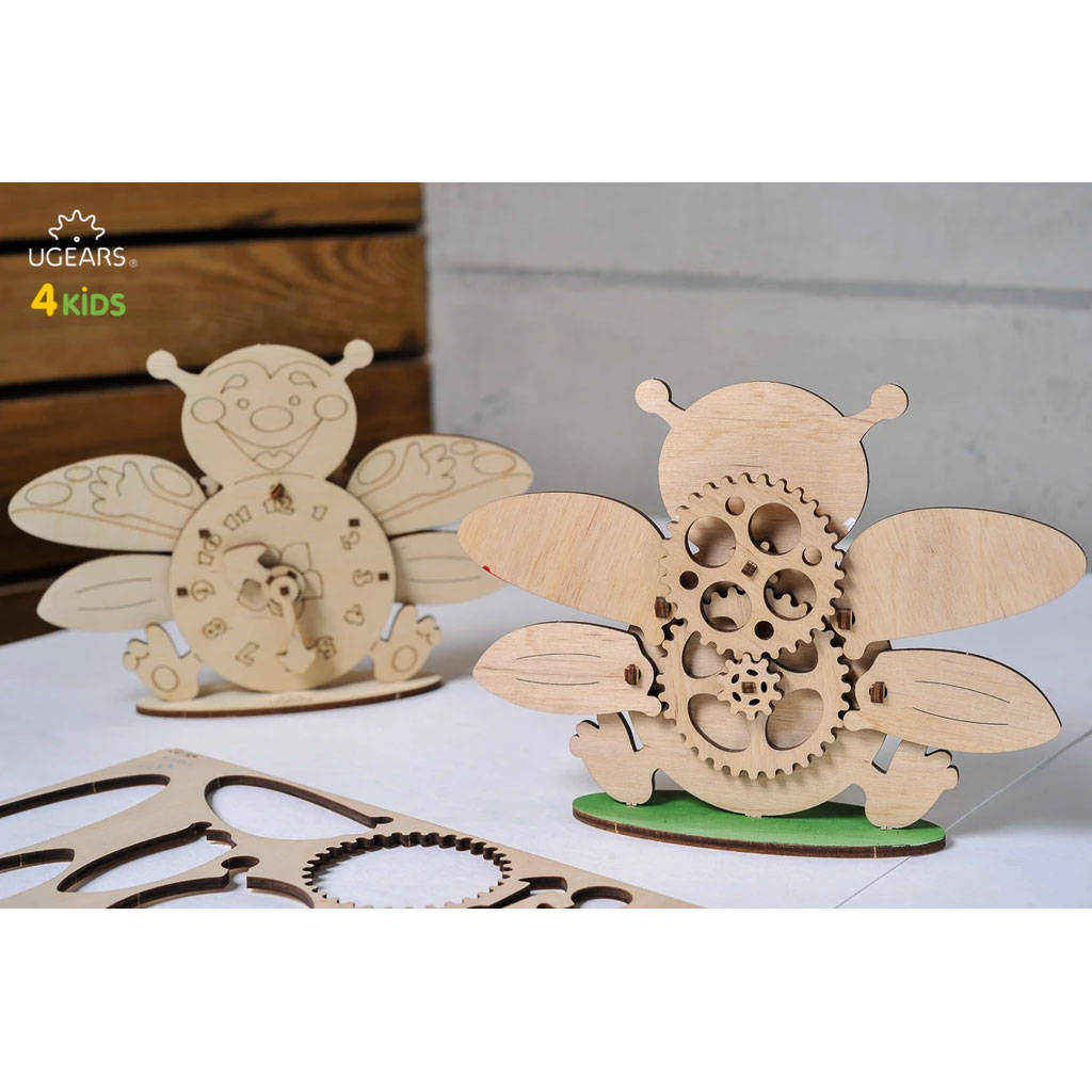 Orologio Da Colorare Per Bambini Puzzle 3d