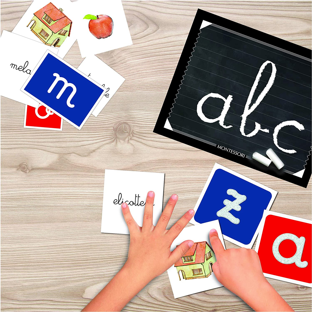 Lettere Smerigliate Montessori Da4 A 6 Anni