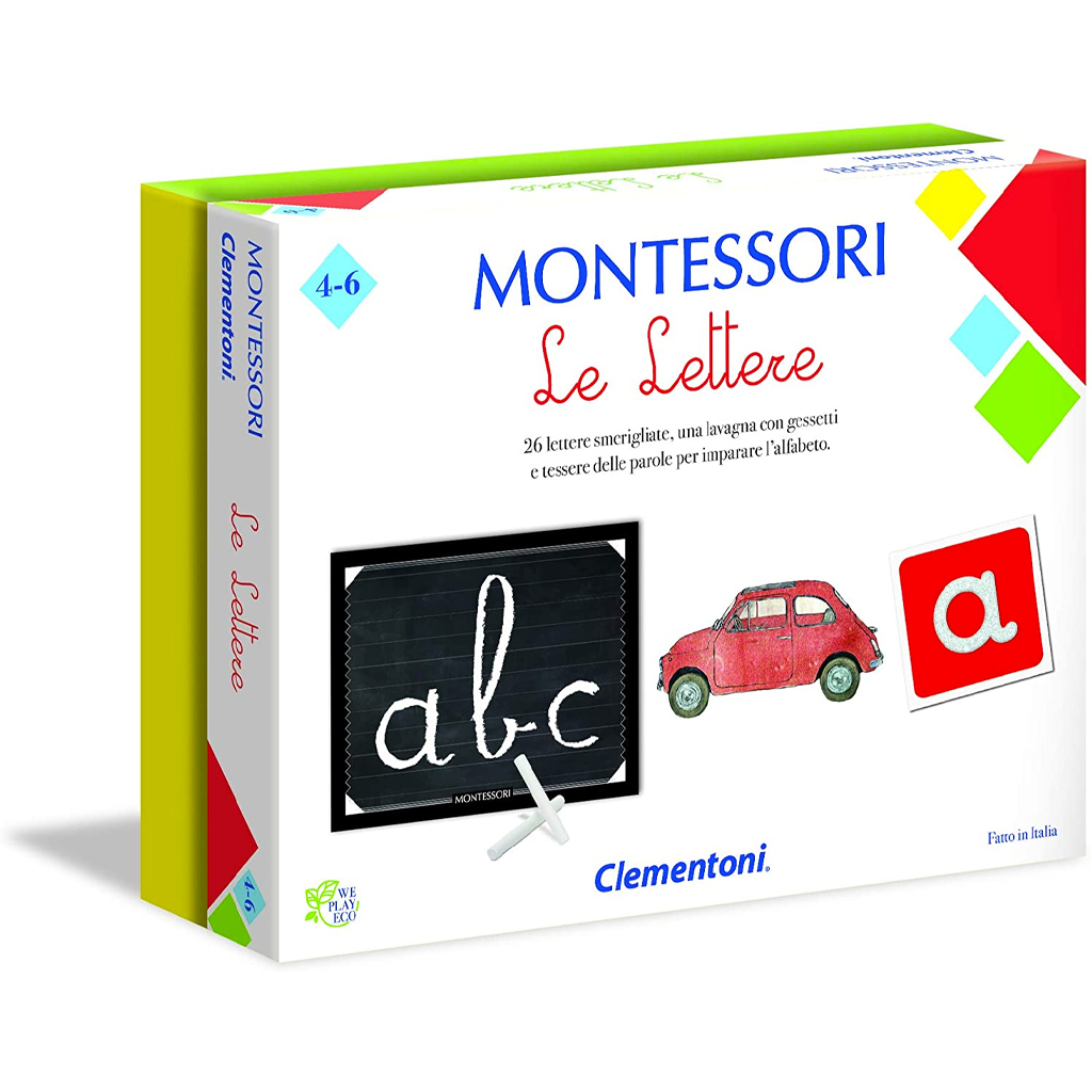 Lettere Smerigliate Montessori