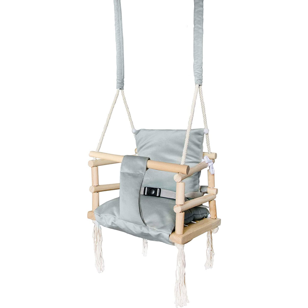 Altalena In Legno Per Bambini