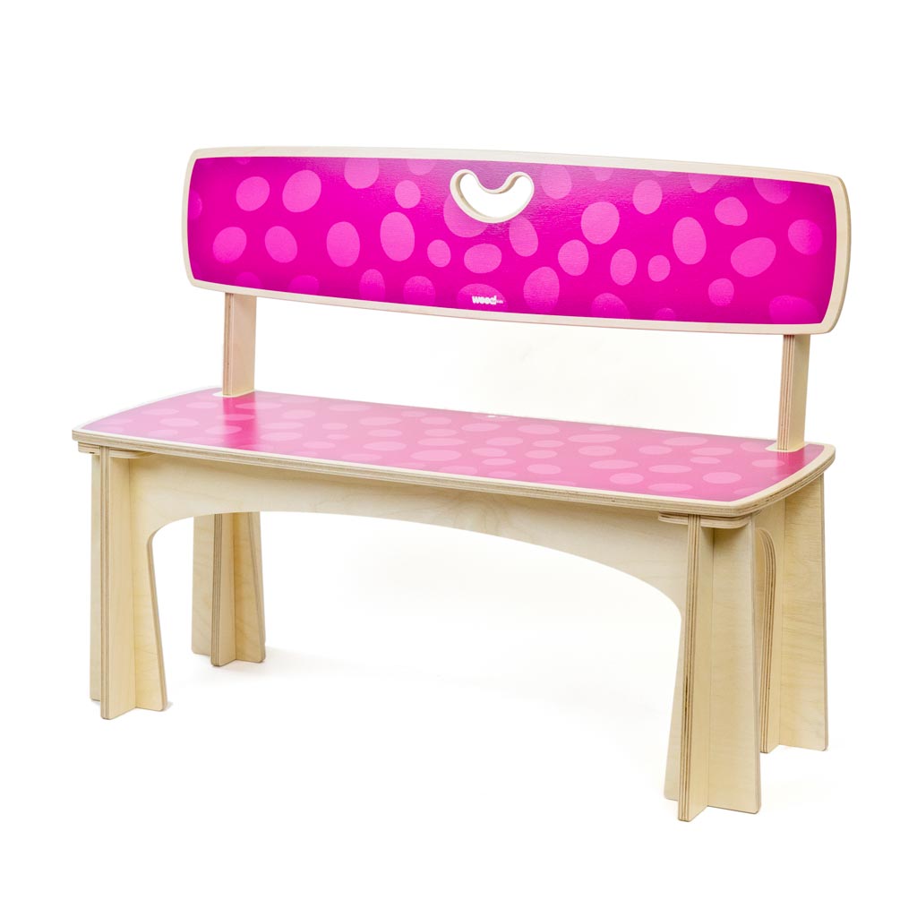 Panchina Per Bambini Rosa