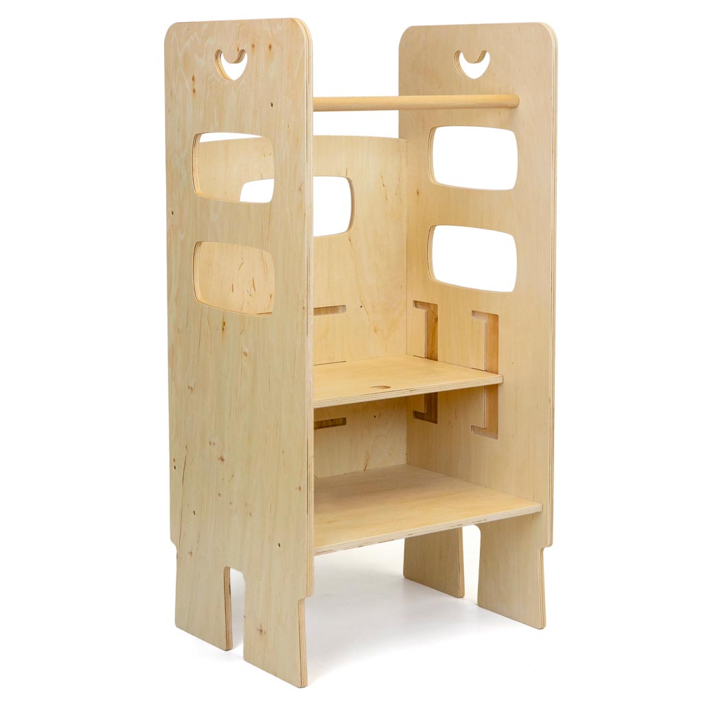 Torre Montessoriana Legno Naturale