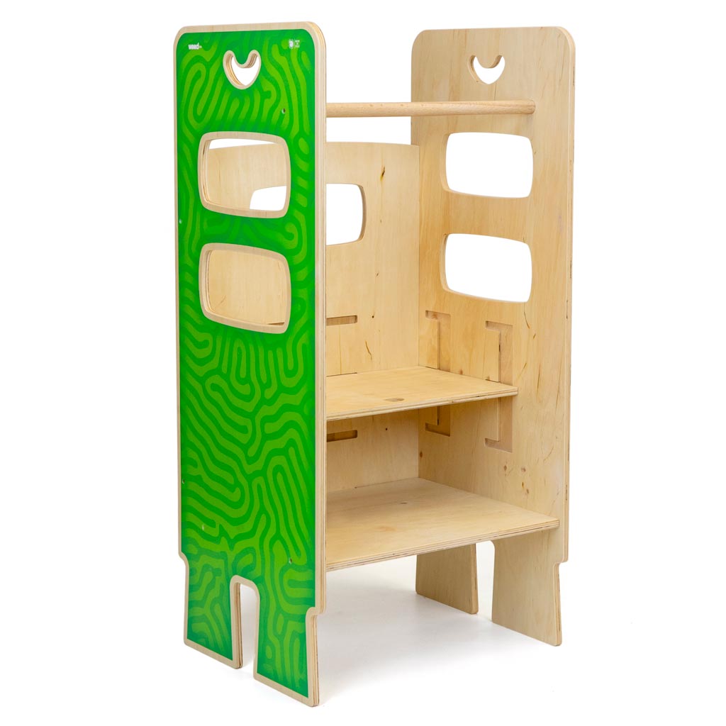 Torre Montessoriana Verde Unisex