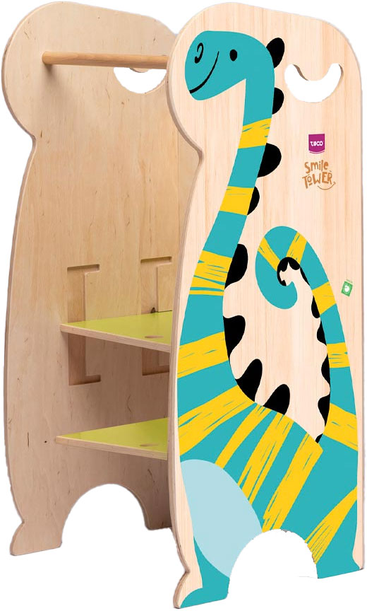Learning Tower In Legno Made In Italy