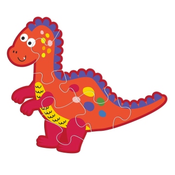 Puzzle Bambini Dinosauri T Rex