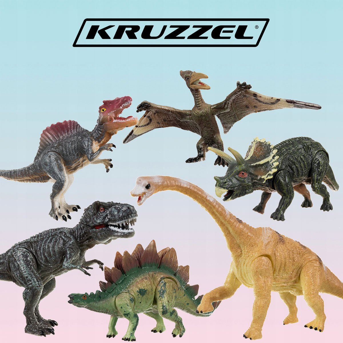 Set Dinosauri Modellini