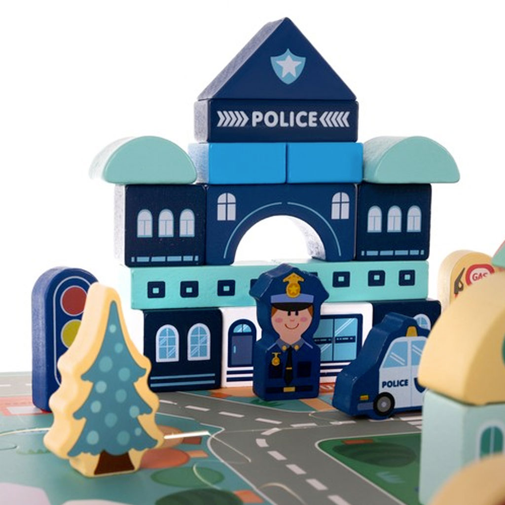 Costruzioni Di Legno Per Bambini Polizia
