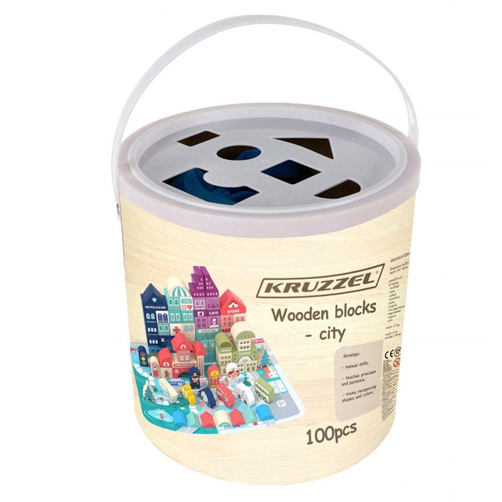 Costruzioni Di Legno Per Bambini Secchiello Portagiochi