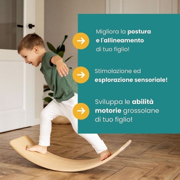 Balance Board Montessori Per Bambini 3 Anni