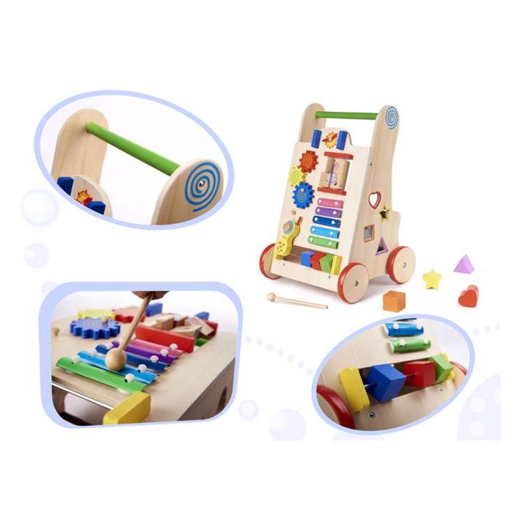 Carretto Primi Passi Legno