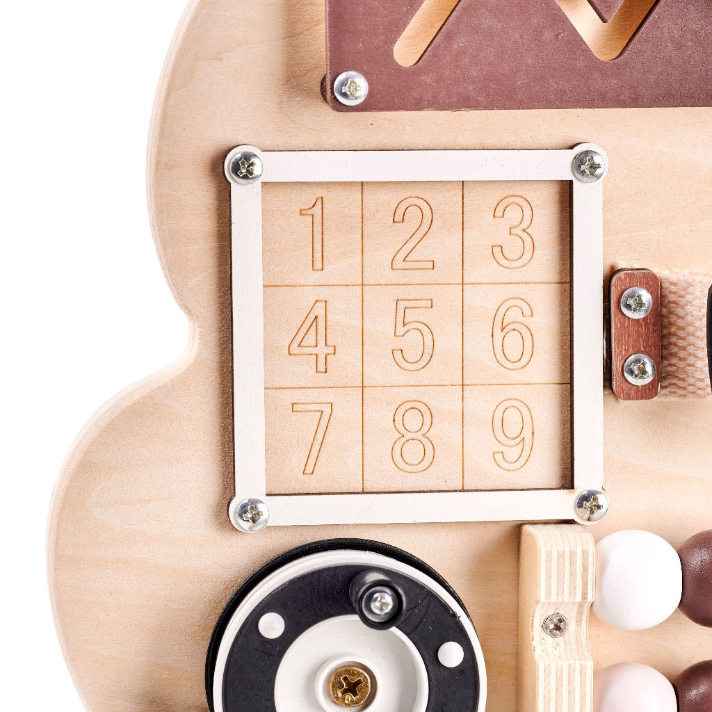 Pannello Sensoriale Montessori Dettaglio