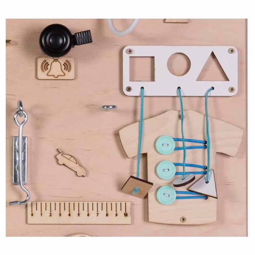 Pannello Sensoriale Tattile In Legno