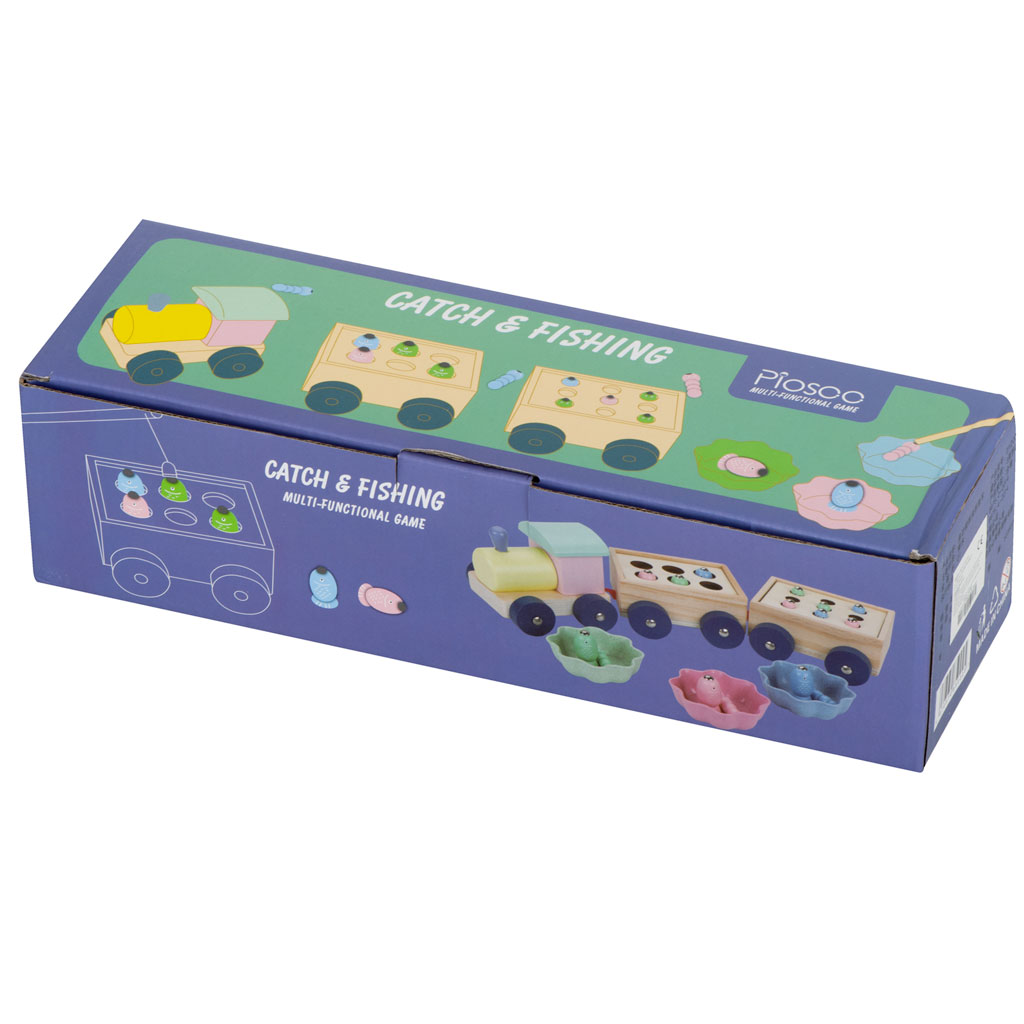 Trenino In Legno Scatola