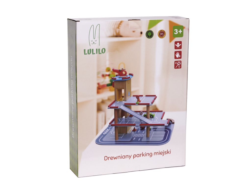 Kx5853 Lulilo Parking Drewniany Benino Piętrowy Garaż Miejski