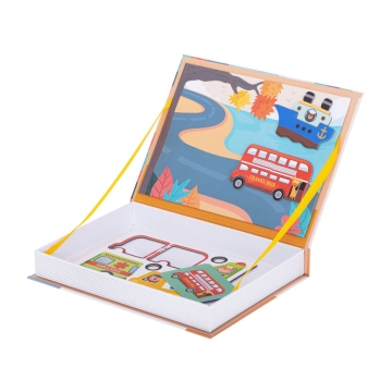 Libro Puzzle Magnetico Per Bambini