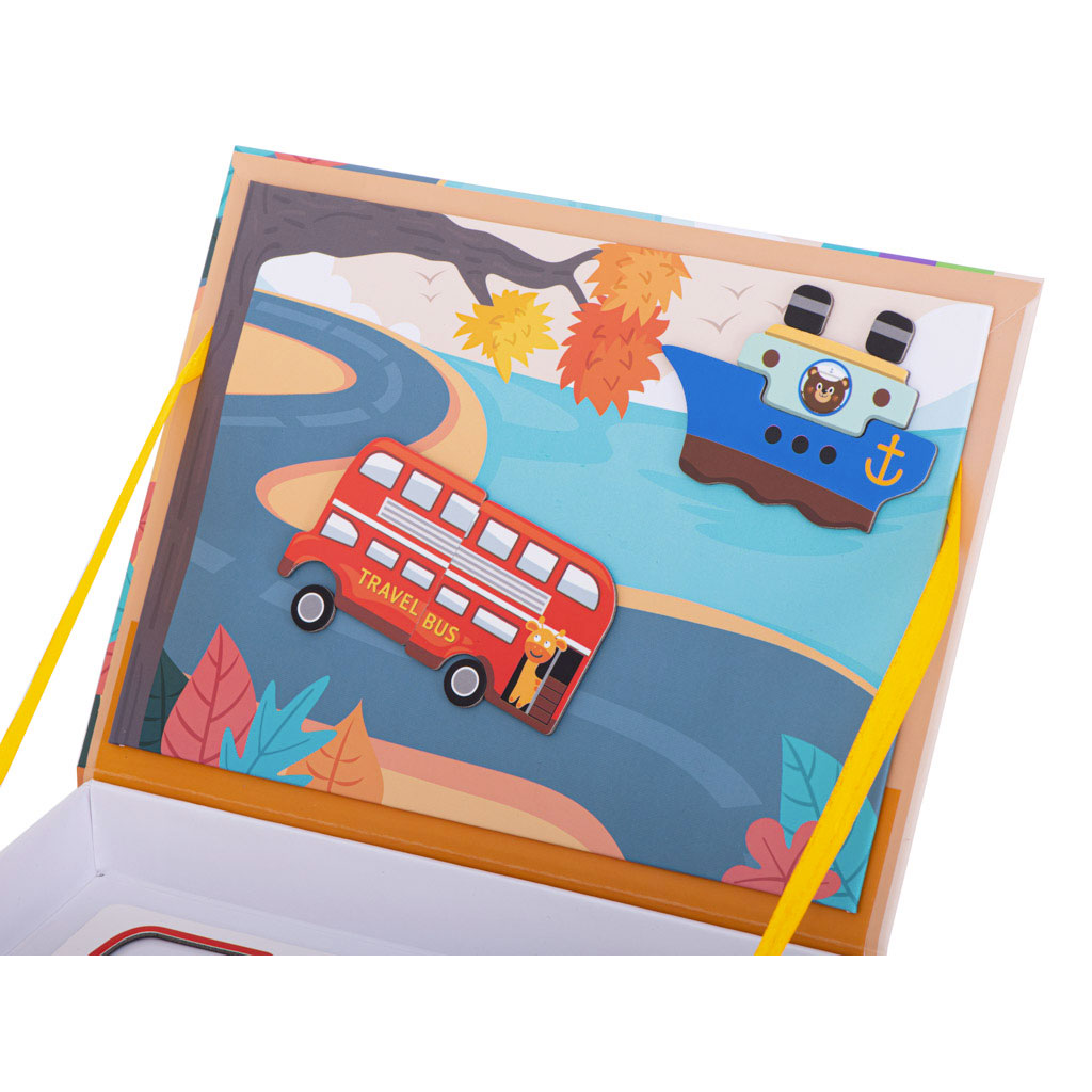 Libro Puzzle Mezzi Trasporto