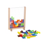 Tetris Puzzle Giocattolo In Legno