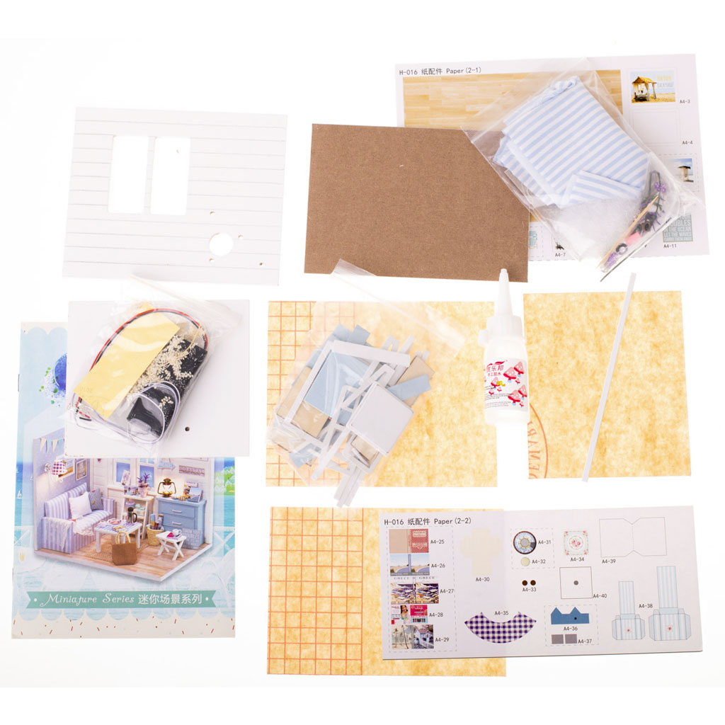 Casa Delle Bambole Di Legno Da Costruire Regalo