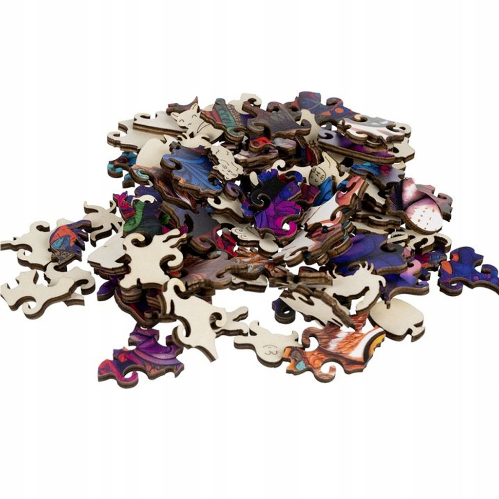 Puzzle Di Legno Animali Per Bambini