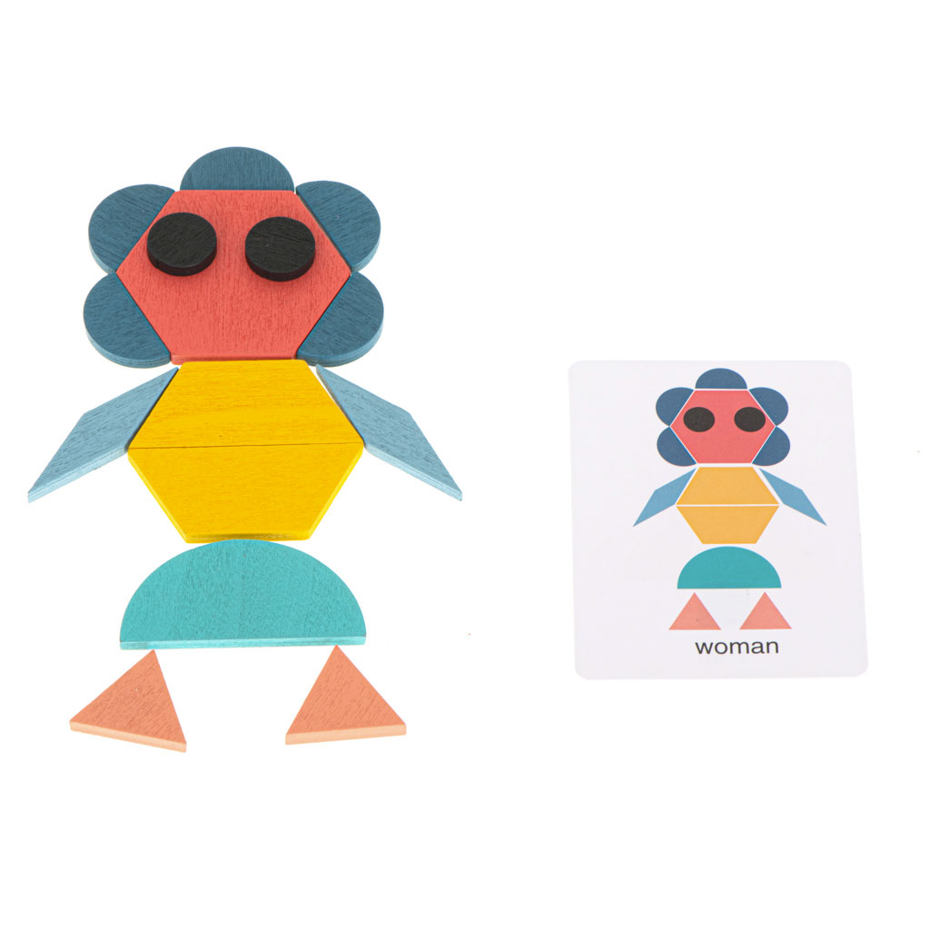 Gioco Forme Geometriche Legno Bambini Da 3 Anni