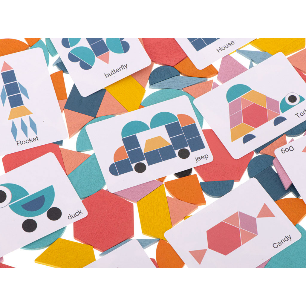 Gioco Forme Geometriche Legno Scuola