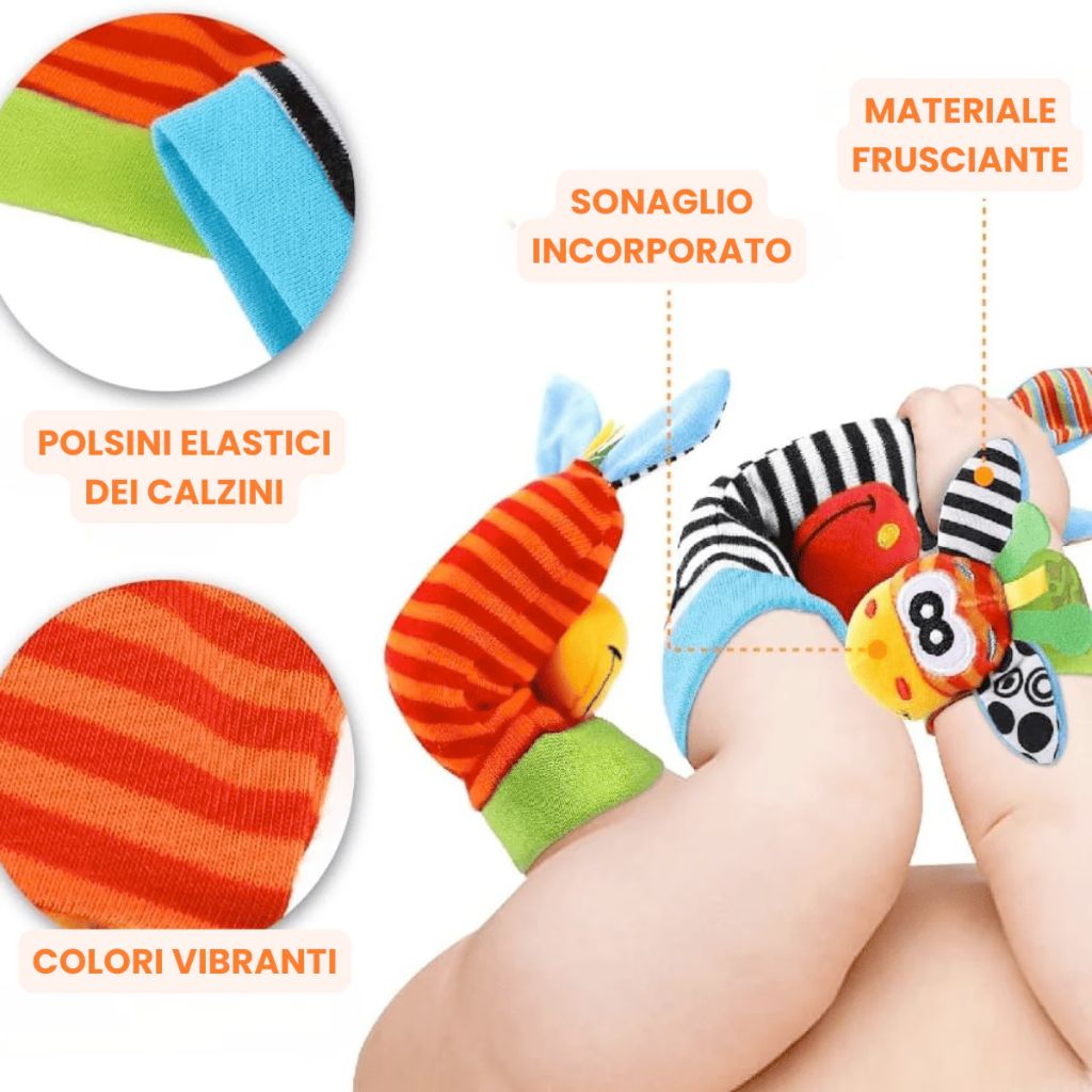 Calzini Neonato Colorati