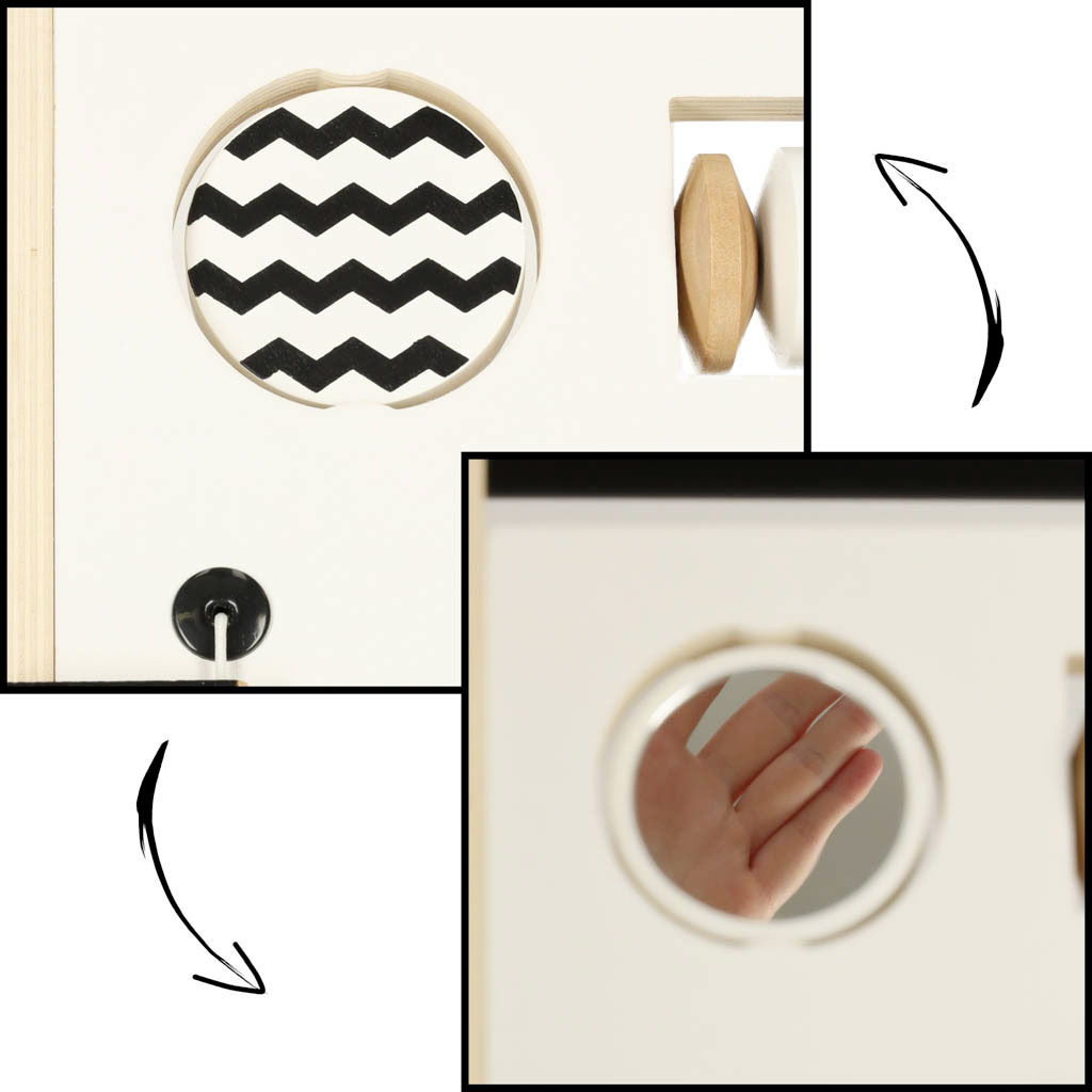 Carrettino Primi Passi In Legno Per Bambini