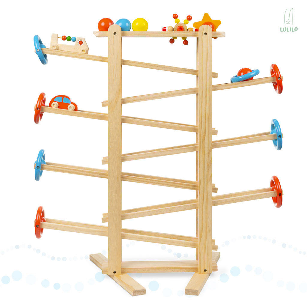 Pista Palline In Legno Bambini
