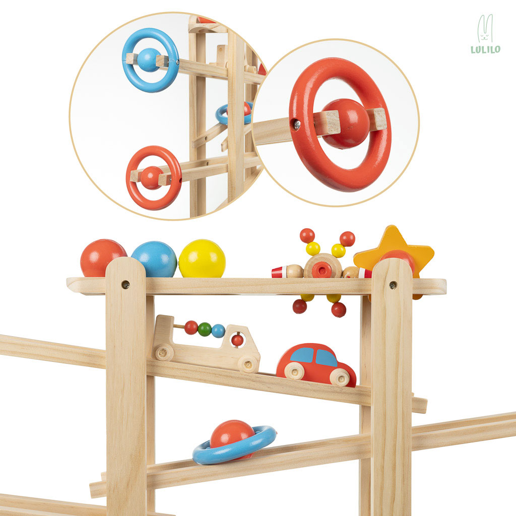 Pista Palline In Legno Idea Regalo