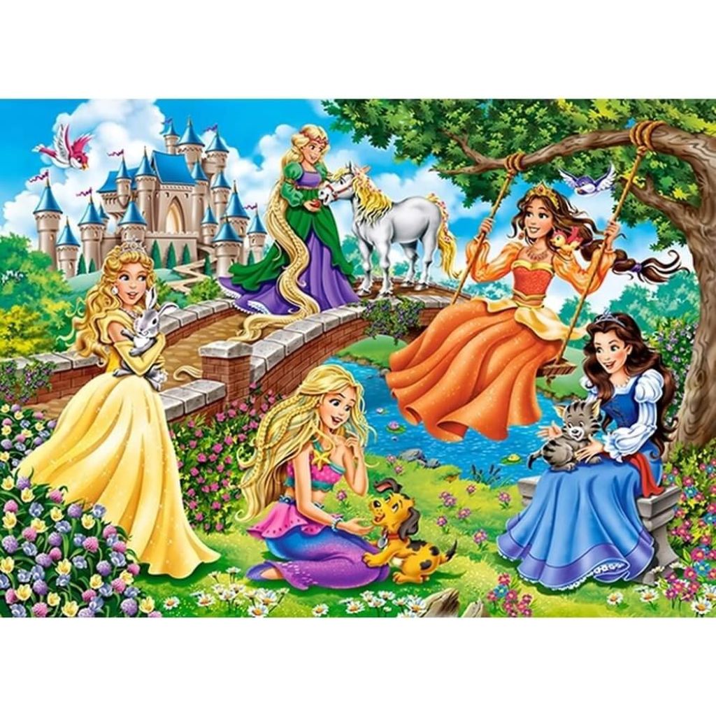 Puzzle Per Bambine Principesse