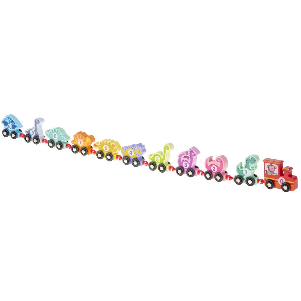 Treno Dinosauri E Numeri