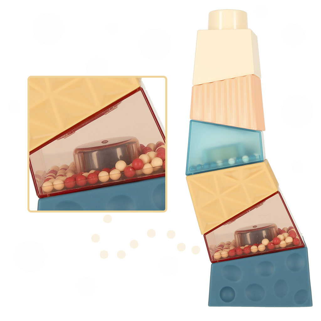 Gioco Torre Con Mattoncini Bambini